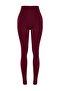 Bordo Seamless/Dikişsiz Push Up Tam Boy Örme Spor Tayt THMAW25TY00003 - 7