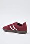 Bordo Süet Retro Bağcıklı Kadın Spor Ayakkabı TAKAW25SN00005 - 6