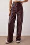 Relaxed/Rahat Straight/Boru Paça Dikiş Detaylı Pantolon TWOAW26PL00097 - 3
