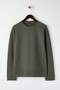 Siyah - Haki Yeni Oversize/Geniş Kalıp 2'li Paket Dokulu Waffle Sweatshirt TMNAW26SW00028 - 9