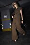 EXCLUSIVE Açık Haki Çift Pilili Dökümlü Kumaş Extra Wide Leg Geniş Paça Pantolon TWOAW26PL00122