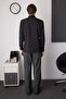 Siyah Slim Fit Dokulu Erkek Gömlek TMNAW26GO00002 - 5
