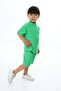 Boy's Set with Crew Neck Shorts and Shorts - 4