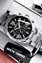 Exclusive Special Boxed Gift Men's Wristwatch Silver Color Steel Band Dke2109C3