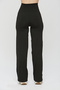Maternity Winter Straight Cut Pants with Raised Inside - 5