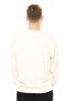 Men's Oversize Sweatshirt with Label Detail Ecru - 3