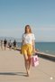 Bukadinca Yellow Chick Patterned Comfortable Shorts