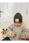 Unisex Khaki (1-5 Years) Ribbed 100% Cotton Camisole Beanie (Lasnman Price) - 2