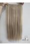 Heat Resistant 60 cm False Hair Hairpiece - Honey Foam Half Moon - 3