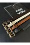 4-Piece Square Buckle Thin Women's Belt Waist Belt, Dress Belt, Skirt Belt, Trouser Belt - 2