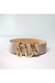 Women's Trouser Belt, Jacket Belt, Dress Belt, Shirt Belt with Snake Buckle - 2