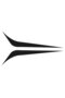 Hood Strip Sticker - Car Sticker - Auto Sticker 2 Pieces Right-left
