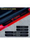 For Tofas Şahin Special New Compatible Accessory Auto Door Sill Special New Sticker Carbon 4 Pcs