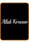 Allah Bless Auto Sticker 40X8 cm White Prime Quality Adhesive