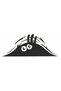 Looking through Luggage Shadow Eye Eyes Special New Sticker 20*8 cm