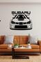Subaru Modified Car Wall Custom New Sticker Pasting (Not Impovered by Water and Moisture)