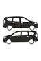 Automobile Design Auto custom new sticker Model 13 Black 16*6 Cm