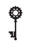 Historical Key Pattern Sticker A+Quality (Type 4) 10 X 24 cm Durable