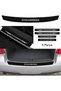 Compatible for Volkswagen Bora Accessory Auto Tie and Door Sill Sticker Set Carbon
