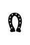 Horseshoe Car Auto Crest Wall Sticker 20 cm