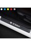 Carbon Door Sill Sticker for Renault Clio (4 Pieces)