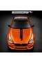 Accessory Auto Hood Strip Sticker Compatible For Mitsubishi Space Wagon - 2