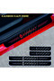 Renault Clio Carbon Door Sill Auto Sticker 4 Pcs