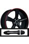 Daewoo Nexia Door Handle Wheel Sticker 10 Pieces