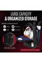 Black Laptop Bag & Backpack | Water-Resistant | USB Port | Padded Laptop Compartment - 2