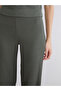 Esvab • Modern & Distinctive Women's Wide-Leg Pants with Drawstring Waist and Textured Fabric - 4