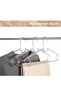 6 Pieces of Crystal Hangers, Clothes Hangers, Transparent Hangers, Trouser Hangers, Shirt Hangers, Children's Clothes Hangers - 4