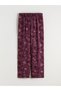 New Season Shirt Collar Floral Women's Pajama Set - 7