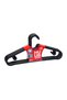 10 Pieces Plastic Slim Hangers, Clothes Hangers, Clothes Hangers, Black Hangers - 3