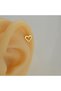 Gold Çelik Kalp Model Helix Piercing - 3