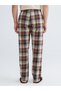 Standard Pattern Plaid Men's Pajama Bottom (W5) - 4