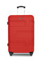Large 28-Inch ABS Hardside Spinner Luggage | Lightweight 30KG 4-Wheel Suitcase – Red