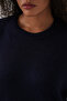 15895 Women's Oversize Knit Sweater - Dark Navy Blue - 4