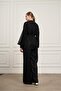 Women's Mesh Detail Suit Black 31087 - 6