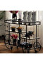 FFD Elegant Metal Food Serving Trolley – 1.3cm Metal Frame Trolley Kitchen 80x40x90cm - 3