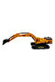 Large Size Crawler Excavator Toy Construction Vehicle Machine 28 Cm. - 4