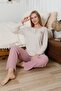Embroidered Cotton Heart Detail Pajama Set - 3