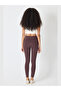 Women's High Waist Slimming Longitudinal Stretch Tight Leggings - 5