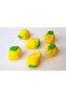 6-Piece Mini Miniature Lemon Fruit Silicone Mold K-1395, Stone Powder Gypsum Soap Candle Mold - 6