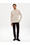 Brown Slim Fit Canvas Pants 50315265-Vr029 - 3