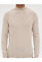 Cream Slim Fit Half Turtleneck Knitwear Sweater 50317520-Vr071 - 6