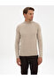 Kum Melanj Slim Fit Half Turtleneck Knitwear Sweater 50318128-Vr123 - 3