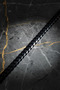 Men's Black Crushed Gourmet Chain 316 L Steel Bracelet - 5