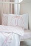 Baby Duvet Cover Set (100X150) - Noble Series - Pink - Letter Q - 3