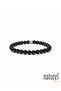 Onyx 6mm Natural Stone Unisex Bracelet |   Stone of Strength and Stability