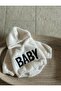 Welsoft Baby Hooded Fleece Body - Ecru - 4